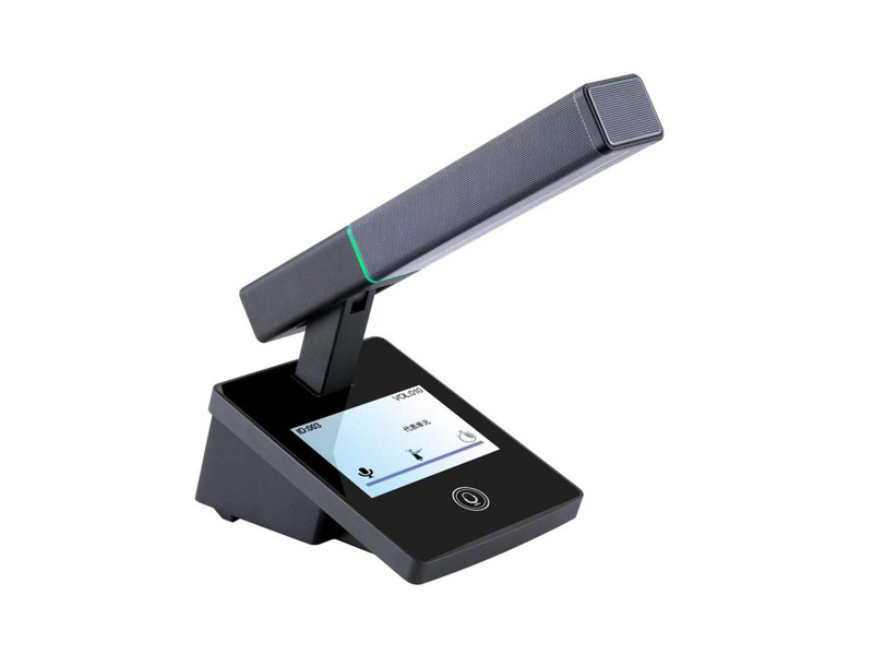 Square pole conference unit (with screen) high performance